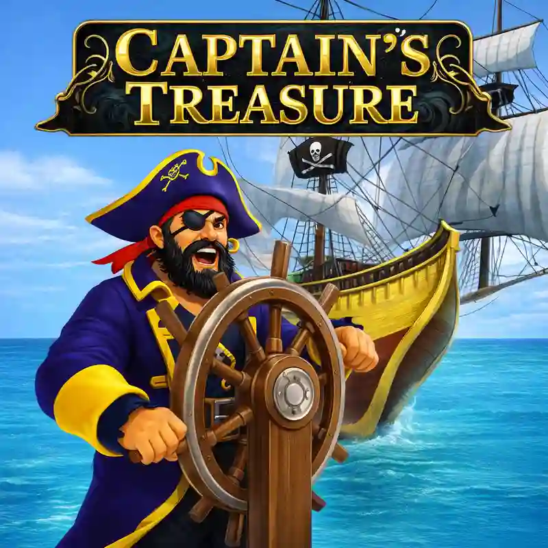 Captains Treasure slot game by okada online